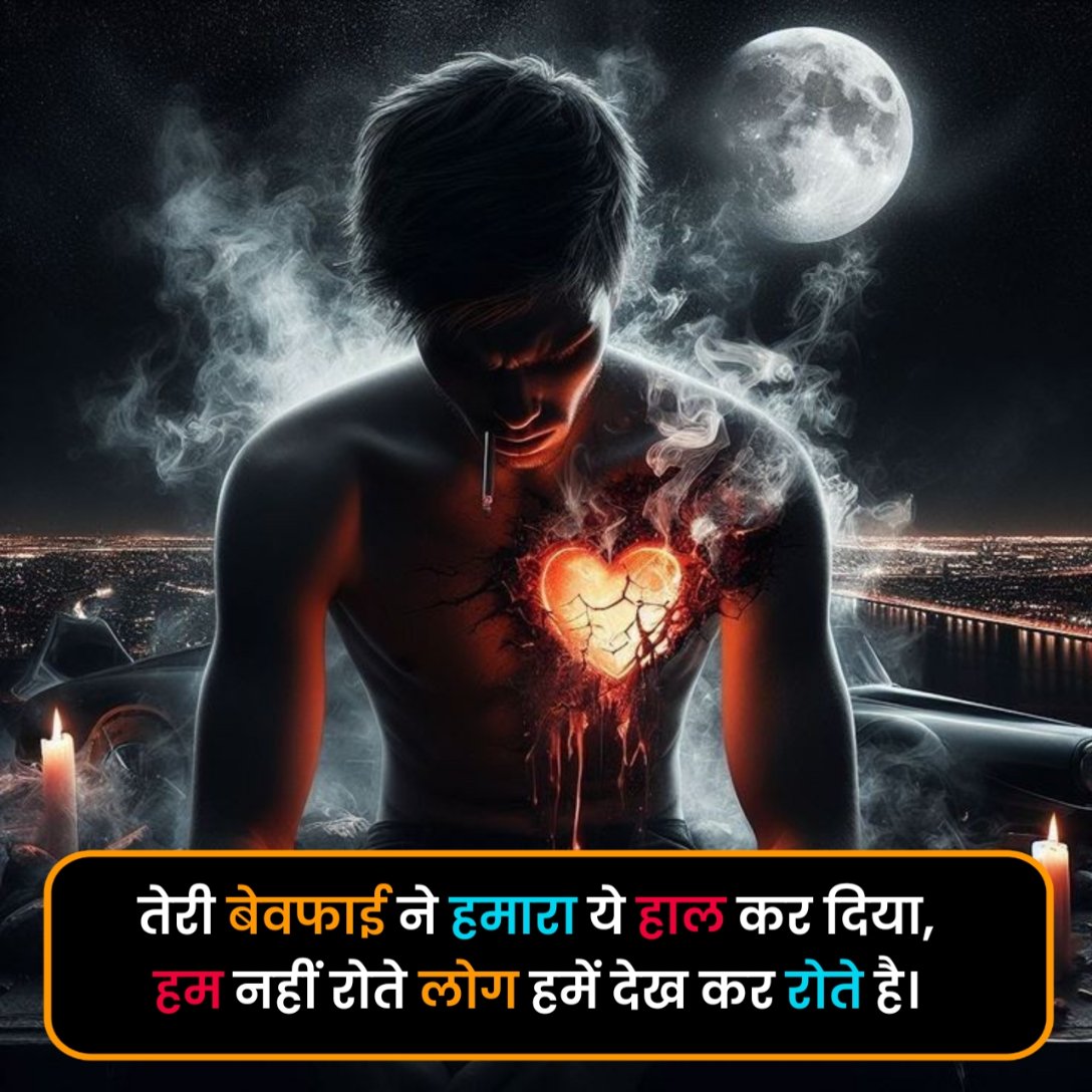 Bewafa Shayari in Hindi