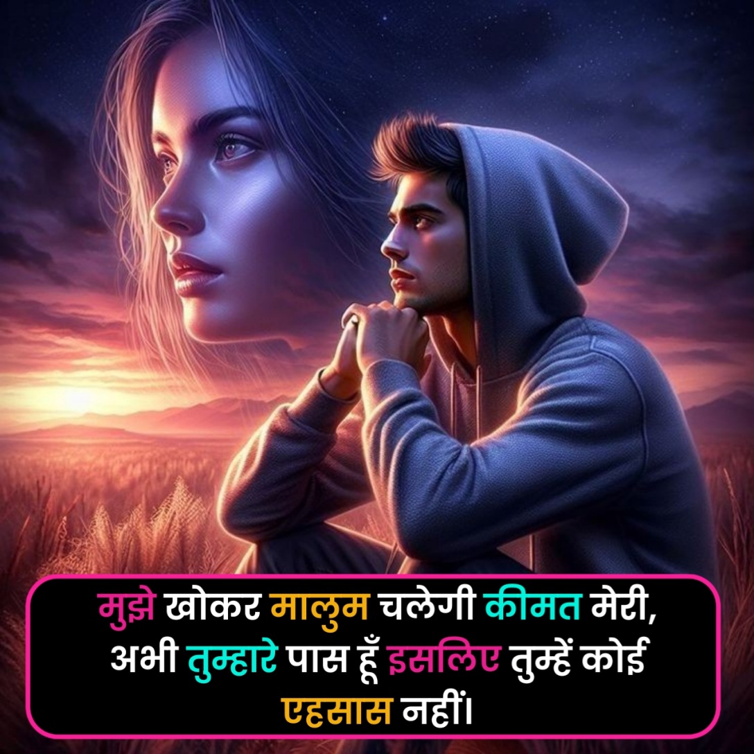 Ek Tarfa Pyar Shayari in Hindi