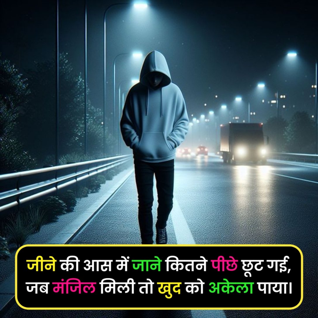 Zindagi Shayari in Hindi