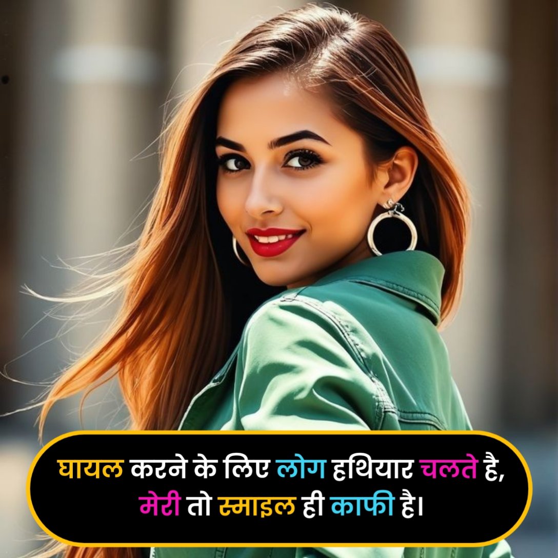 Attitude Shayari For Girls 