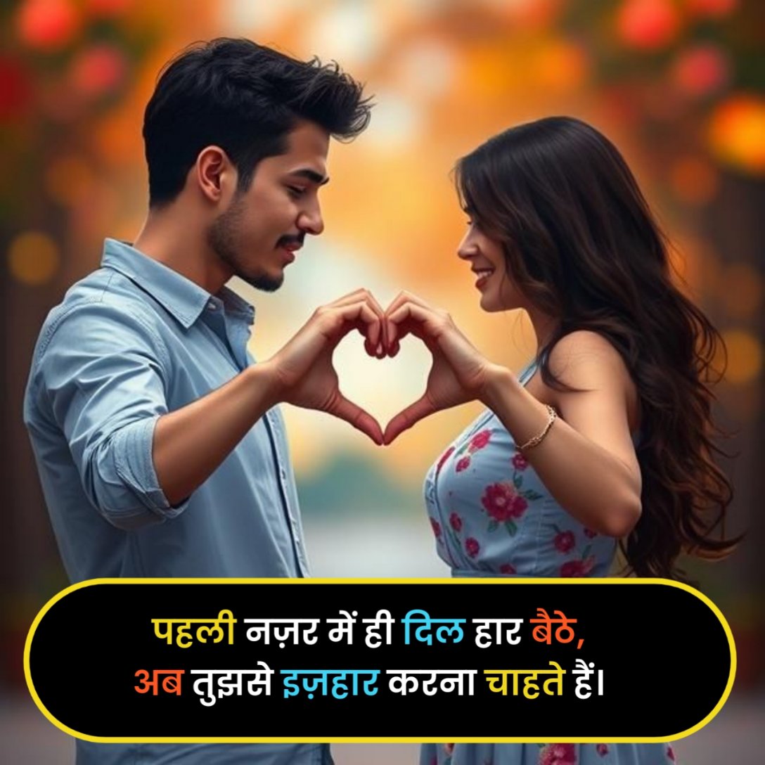Propose Shayari in Hindi